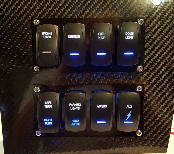 Custom Shape In-Dash Switch Panel - LED Backlit – RaceWire Solutions